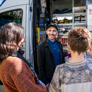 Keep the wheels moving to communities in need.